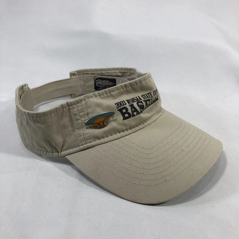 MSHSAA STATE CHAMPIONS 2003 BASEBALL VALLEY PARK HAWKS VISOR HAT CAP ADJUSTABLE